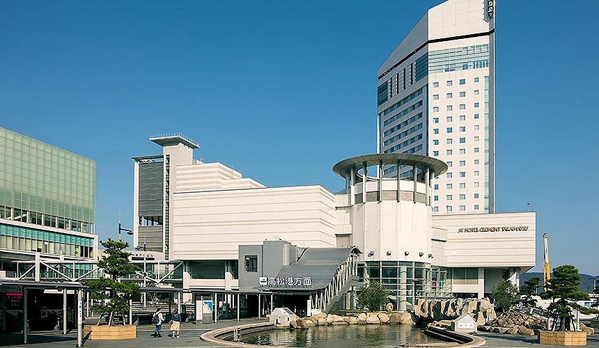 JR飯店Clement高松外觀大景